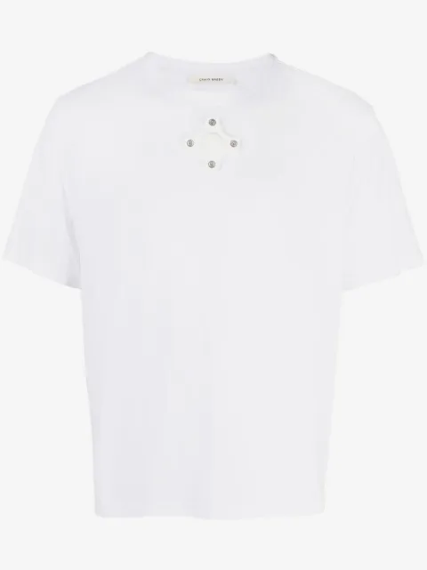 Craig Green eyelet-detail short-sleeve T-shirt 