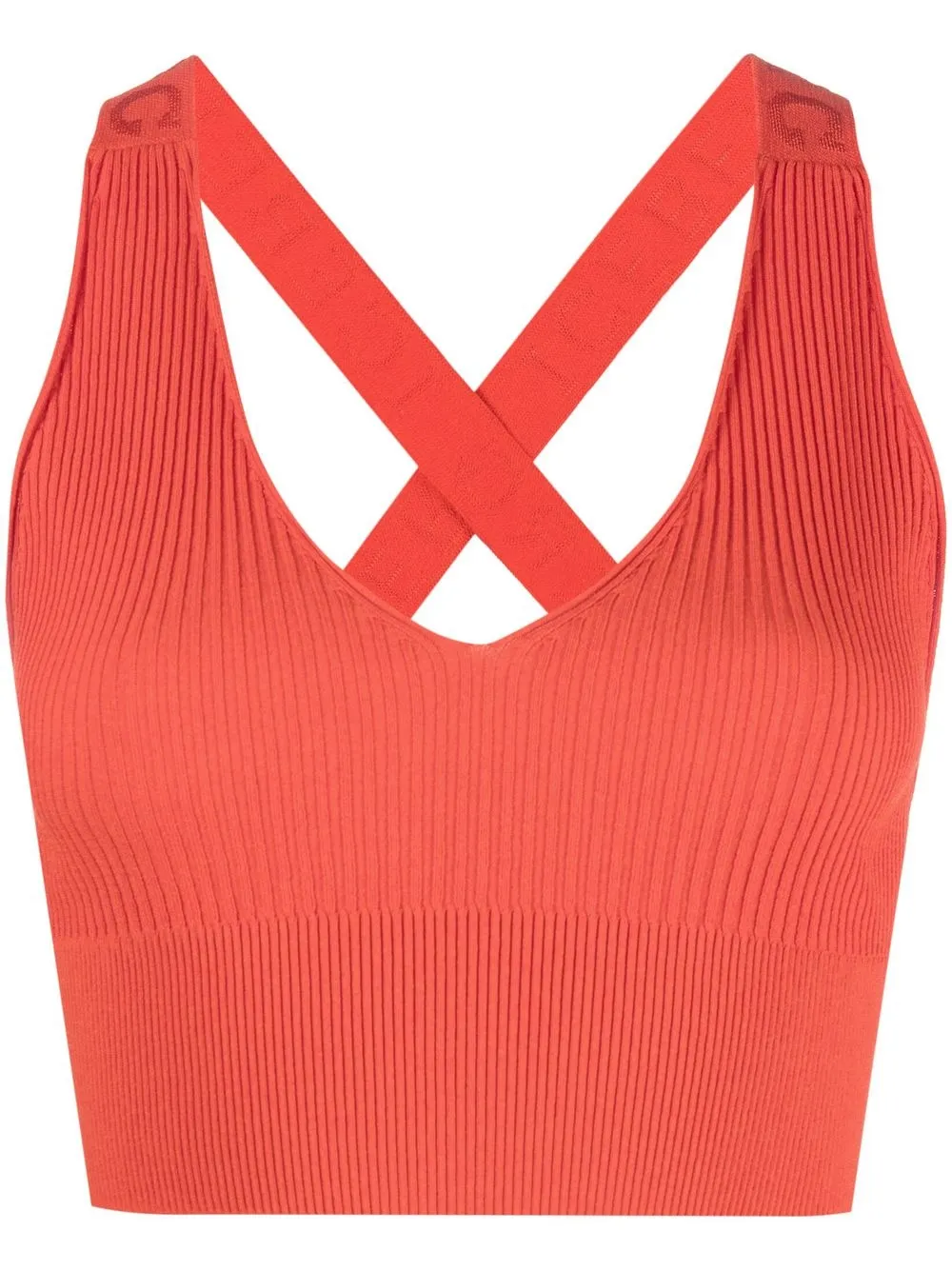

Iceberg camiseta con tiras cruzadas - Rojo
