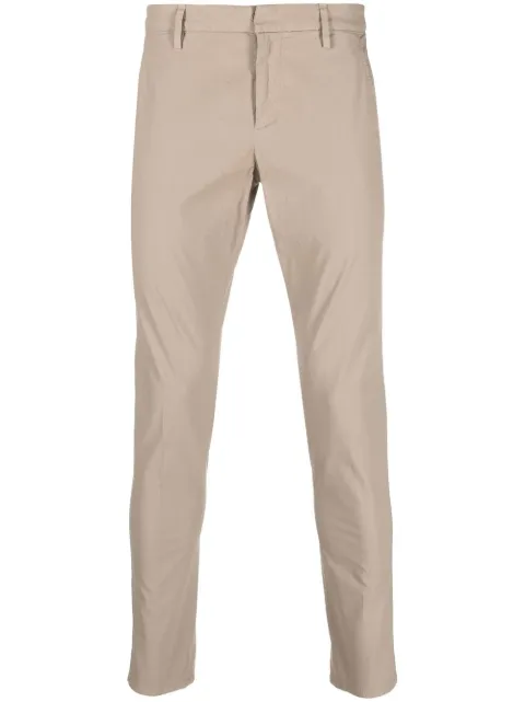 DONDUP cuffed hem chino trousers