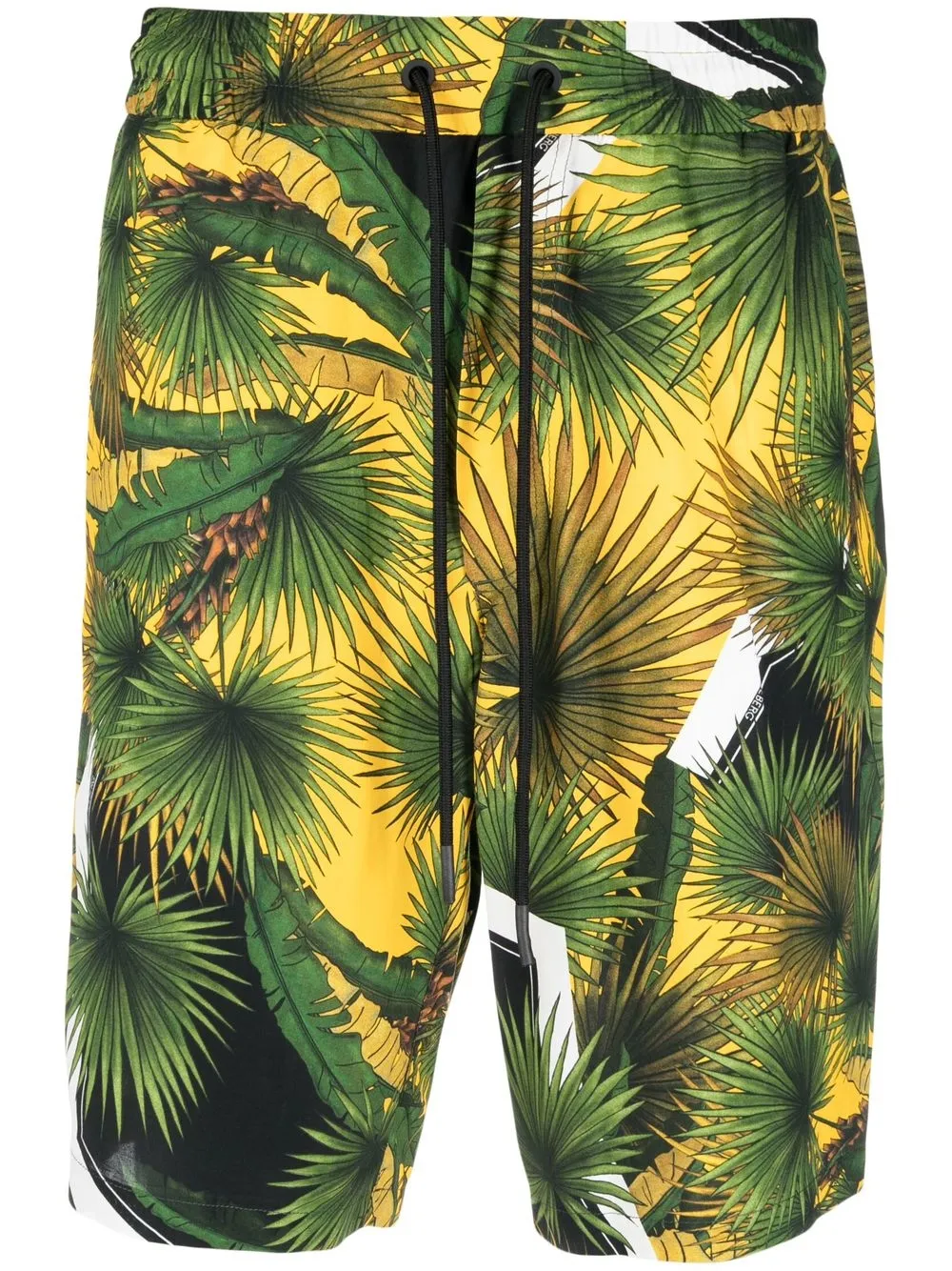 

Iceberg bermudas náuticas con estampado tropical - Verde