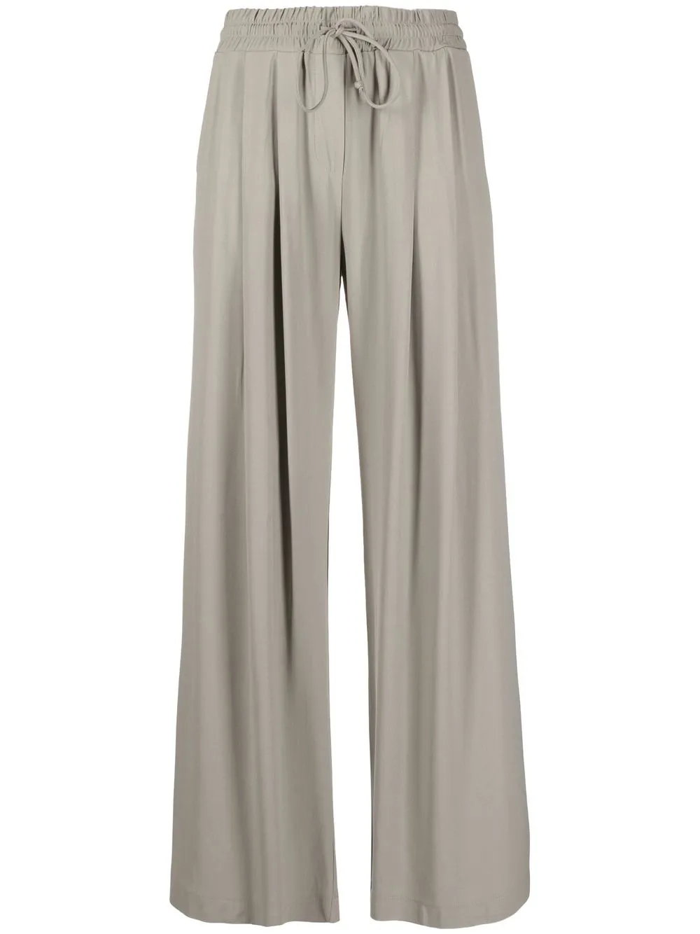 

Société Anonyme pantalones anchos con cordones - Gris