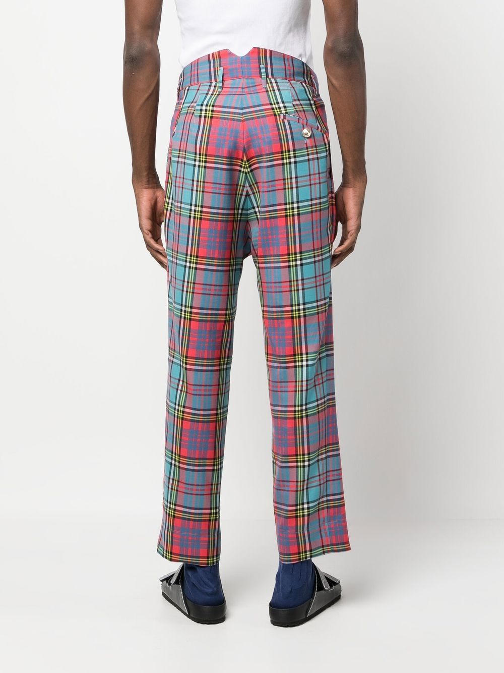 Vivienne Westwood plaid-check Print Trousers - Farfetch