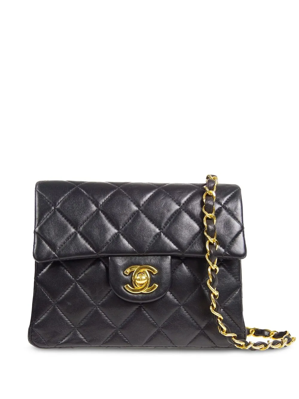 

CHANEL Pre-Owned bolsa de hombro Classic Flap mini 2000 - Negro