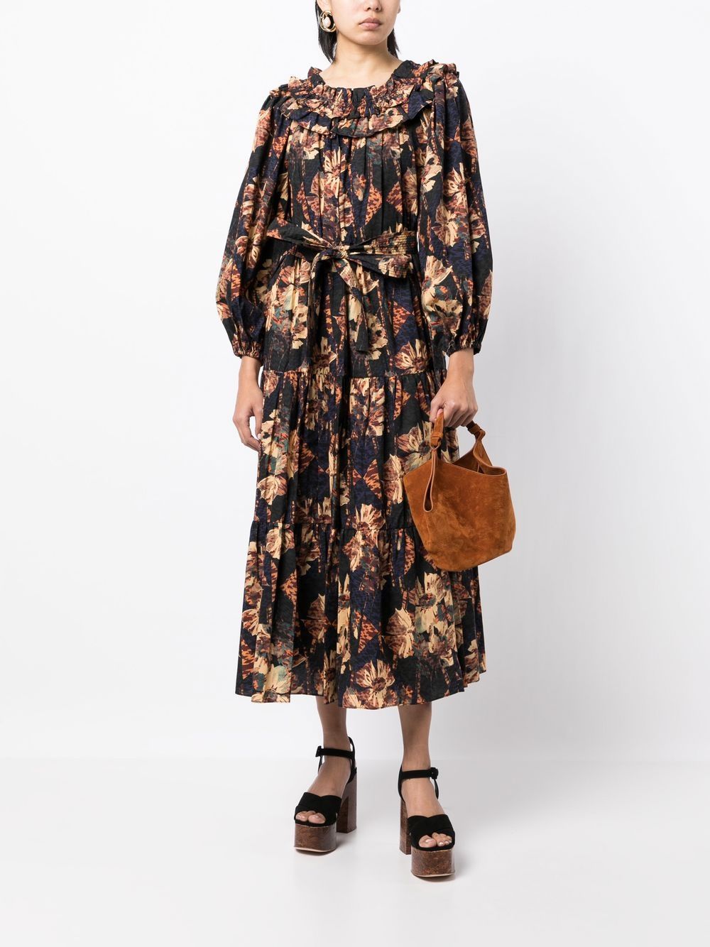 Ulla Johnson Jurk met bloemenprint - Veelkleurig