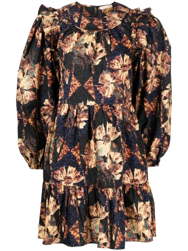 Ulla Johnson フローラル ドレス | マルチカラー | FARFETCH JP