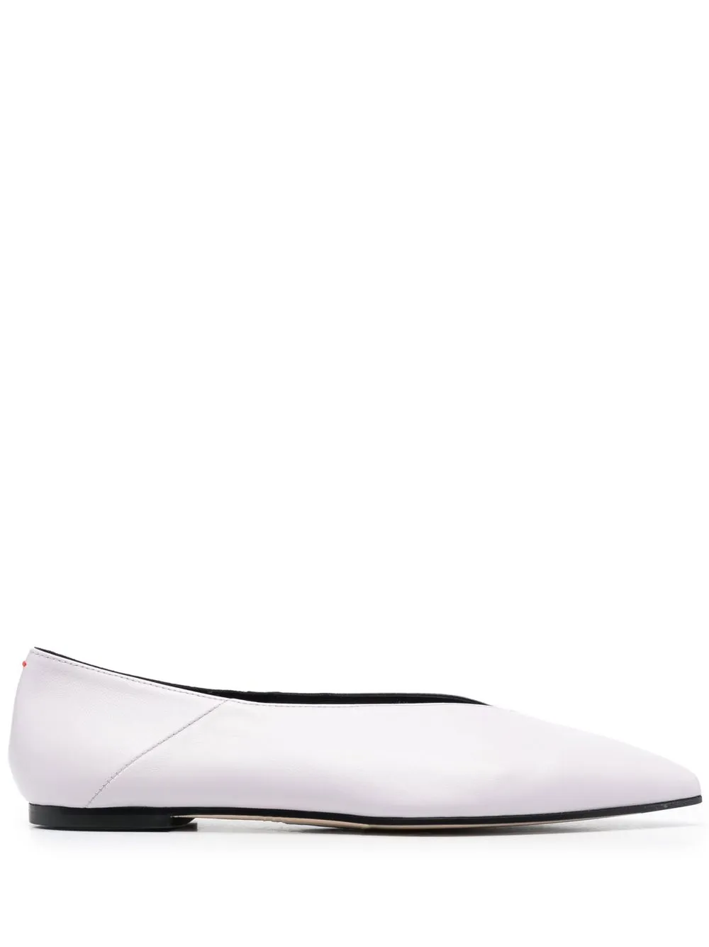 

Aeyde pointed-toe ballerina shoes - Purple
