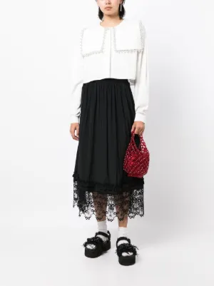 Simone rocha 花柄チュールスカート 格安新品 www.m