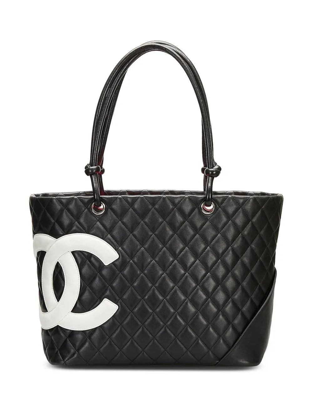 

CHANEL Pre-Owned 2004-2005 large Cambon tote bag - Black