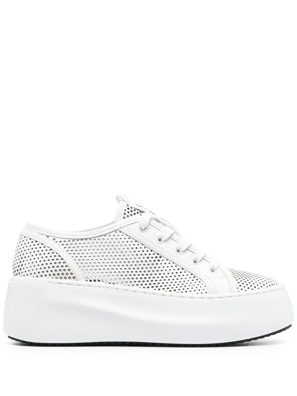 

Vic Matie mesh-detail platform sneakers - White