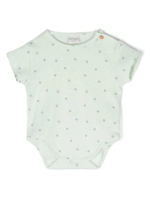 Knot graphic-print cotton body