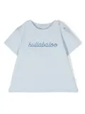 Knot Hullabaloo button detailed T-shirt - Blue