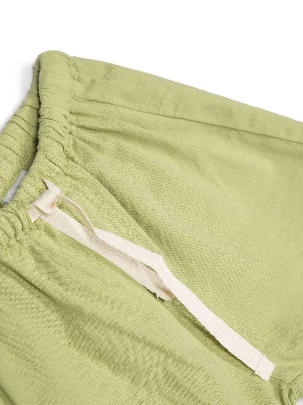 Knot Iggy Drawstring Waistband Shorts In Green