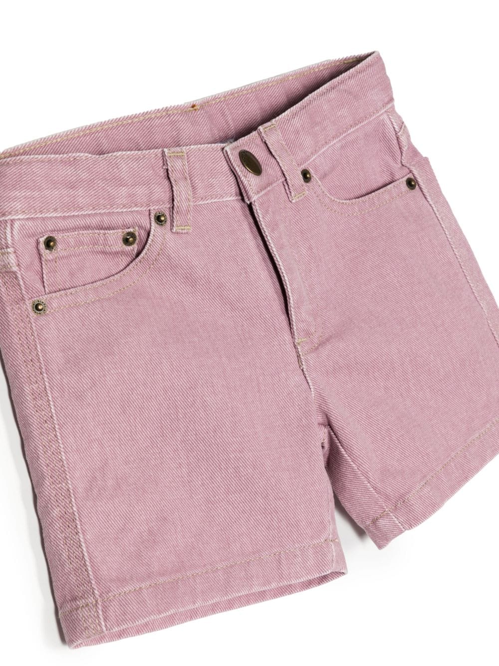 Shop Bonpoint Corey Cotton Shorts In Purple