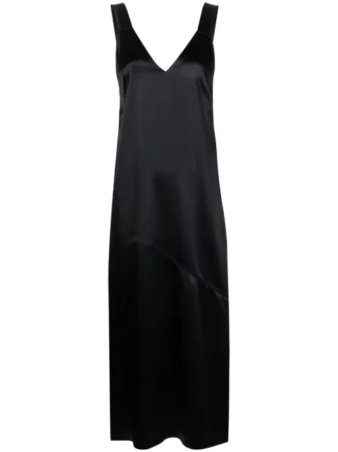 Calvin Klein - V-neck midi dress