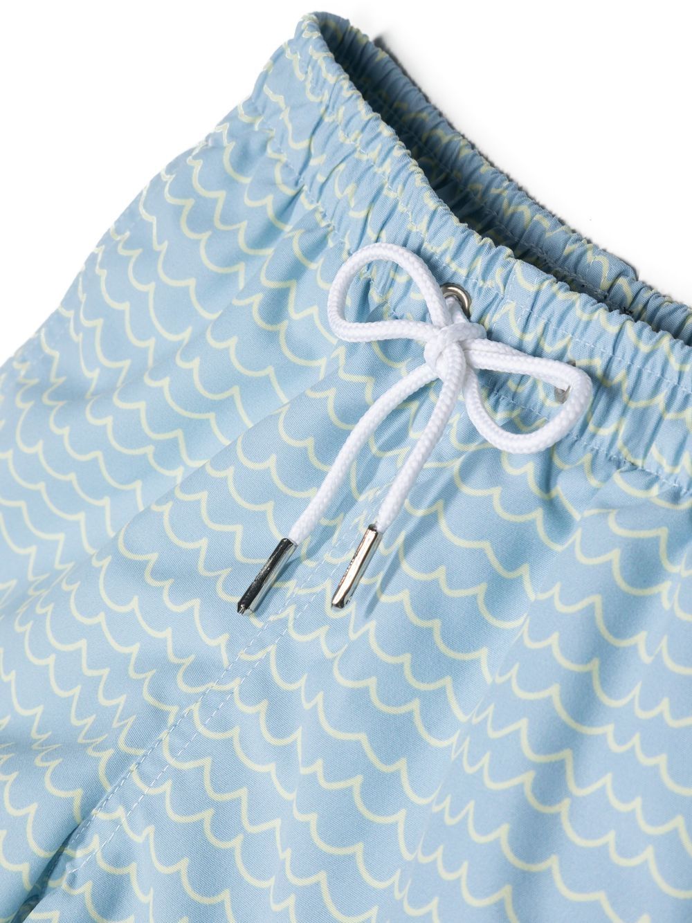 Knot Shorts met print - Blauw