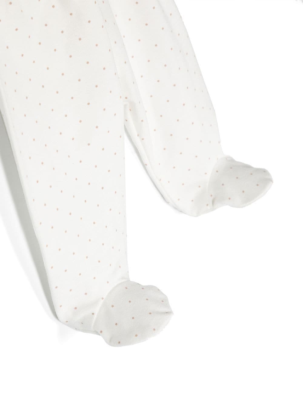 Shop Knot Homer Polka-dot-printed Trousers In White