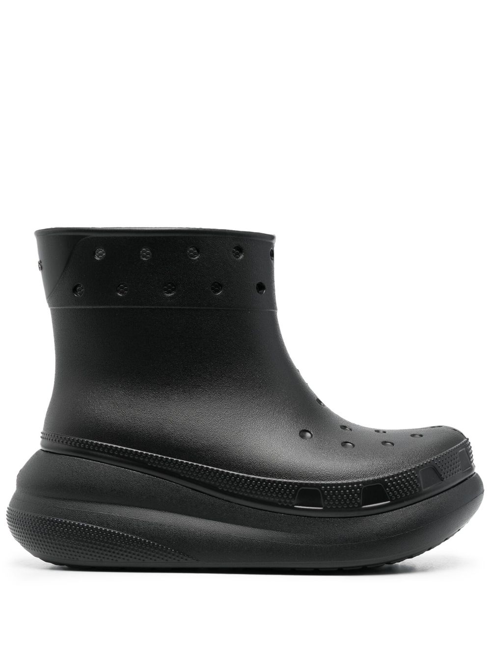 Shop Crocs Crush 70mm Ankle Boots In Black
