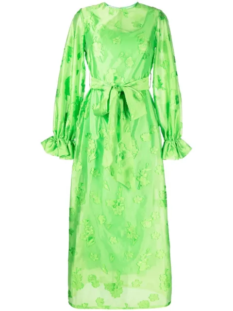 Baruni Lena floral-embroidered maxi dress