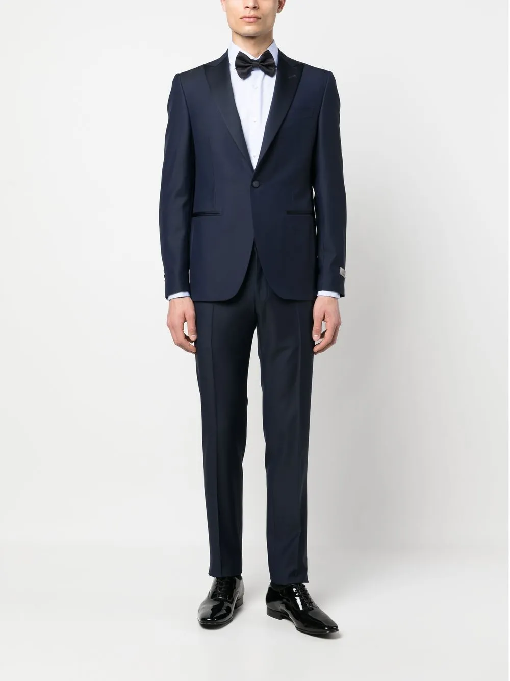 BOSS Overhemd met gespreide kraag - Blauw