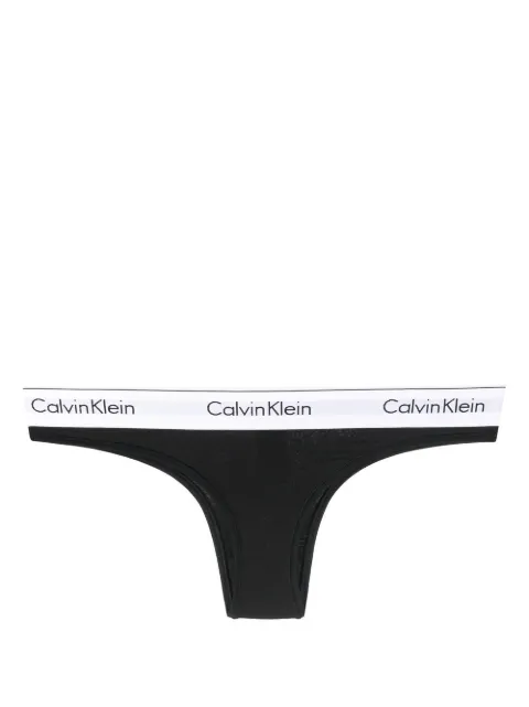 Calvin Klein لباس داخلي رفيع بخصر بشعار الماركة