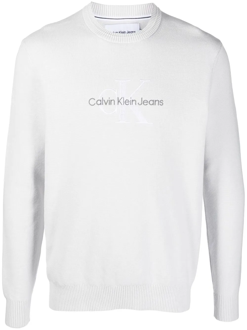 

Calvin Klein sudadera con detalle del logo estampado - Gris