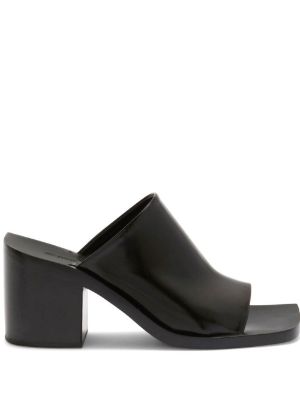 Block cheap heel mules