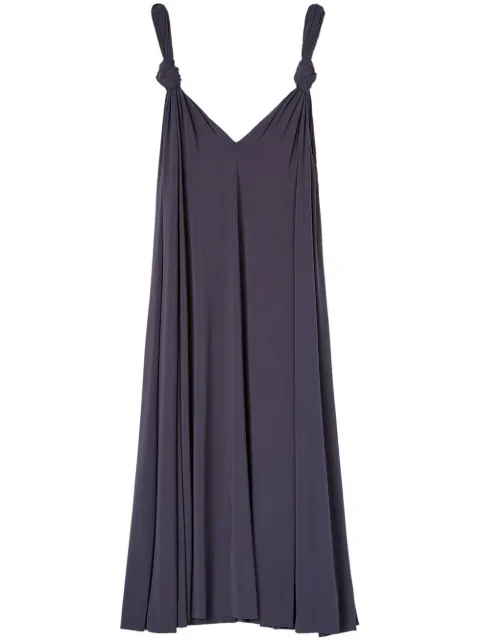 Jil Sander vestido con nudo en los tirantes