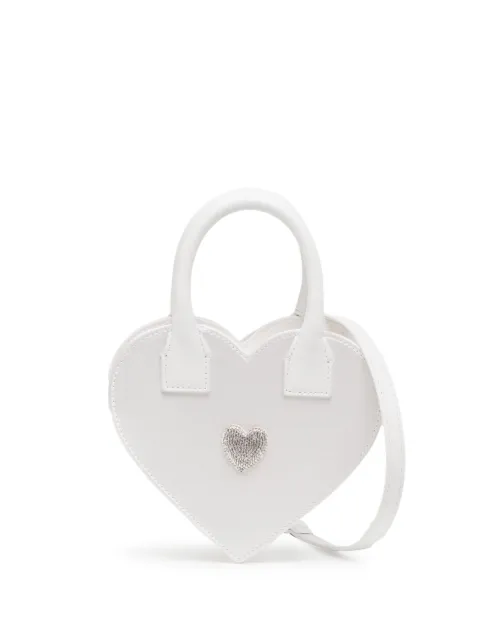MACH & MACH crystal-embellished crossbody bag