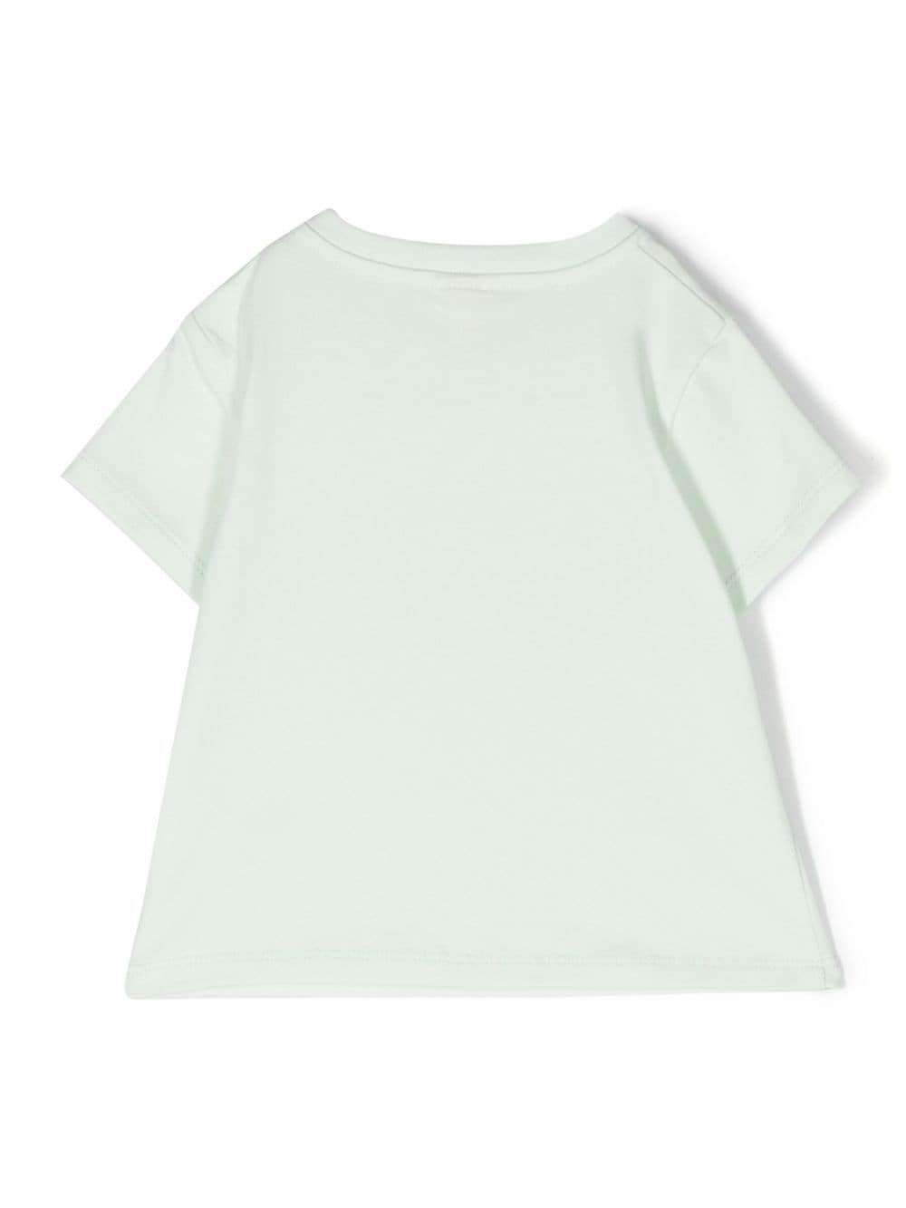 Knot T-shirt met print - Groen