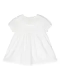 Knot Etta cotton dress - White