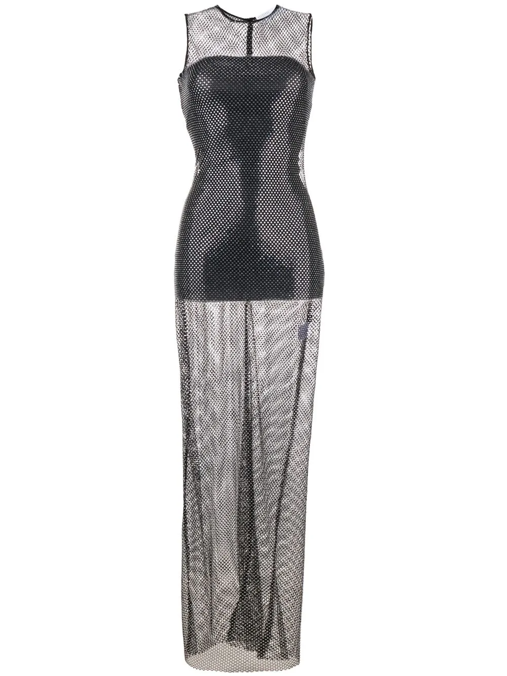 

Giuseppe Di Morabito sequin embellished long dress - Black