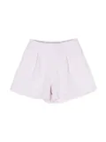 Bonpoint elasticated flared shorts - Pink