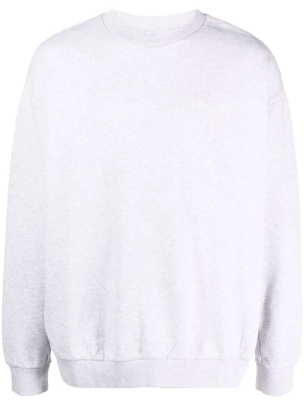 

Marcelo Burlon County of Milan logo-print long-sleeved sweatshirt - Grey
