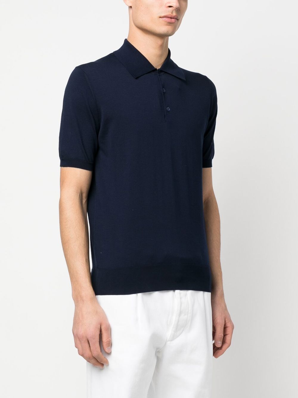 Cruciani spread-collar Polo Shirt - Farfetch