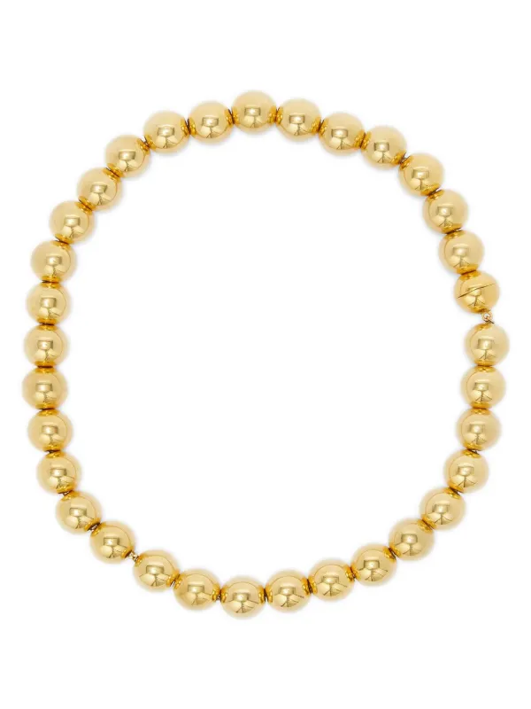 【海外 正規品】 | Necklace Sphere Sander Jil Gold AO FARFETCH | アクセサリー