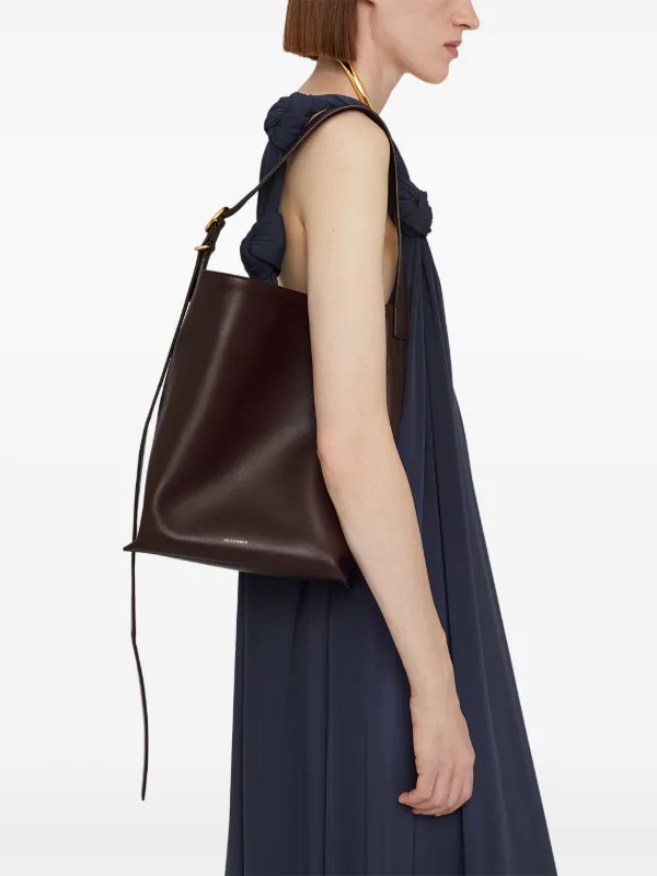 Jil Sander ハンドバッグ | ブラウン | FARFETCH JP