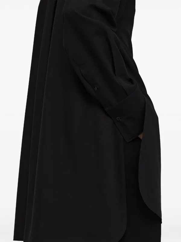 Jil Sander Tuesday P.M. シルクシャツ | ブラック | FARFETCH JP