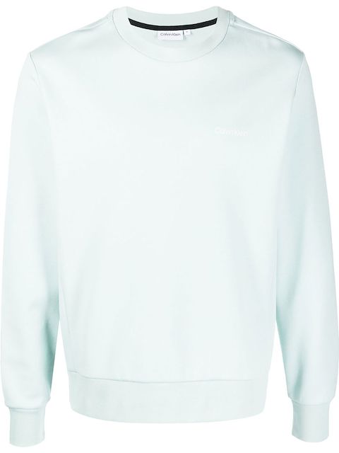 Calvin Klein logo-print detail sweatshirt