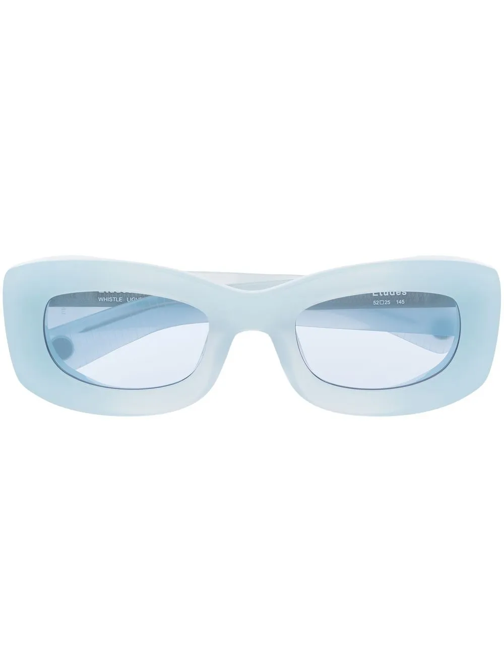 

Etudes rectangular-frame sunglasses - Blue