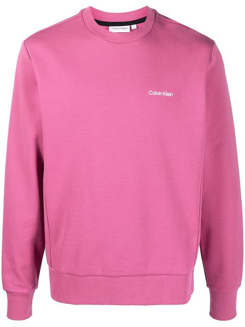 Calvin Klein logo-print detail sweatshirt