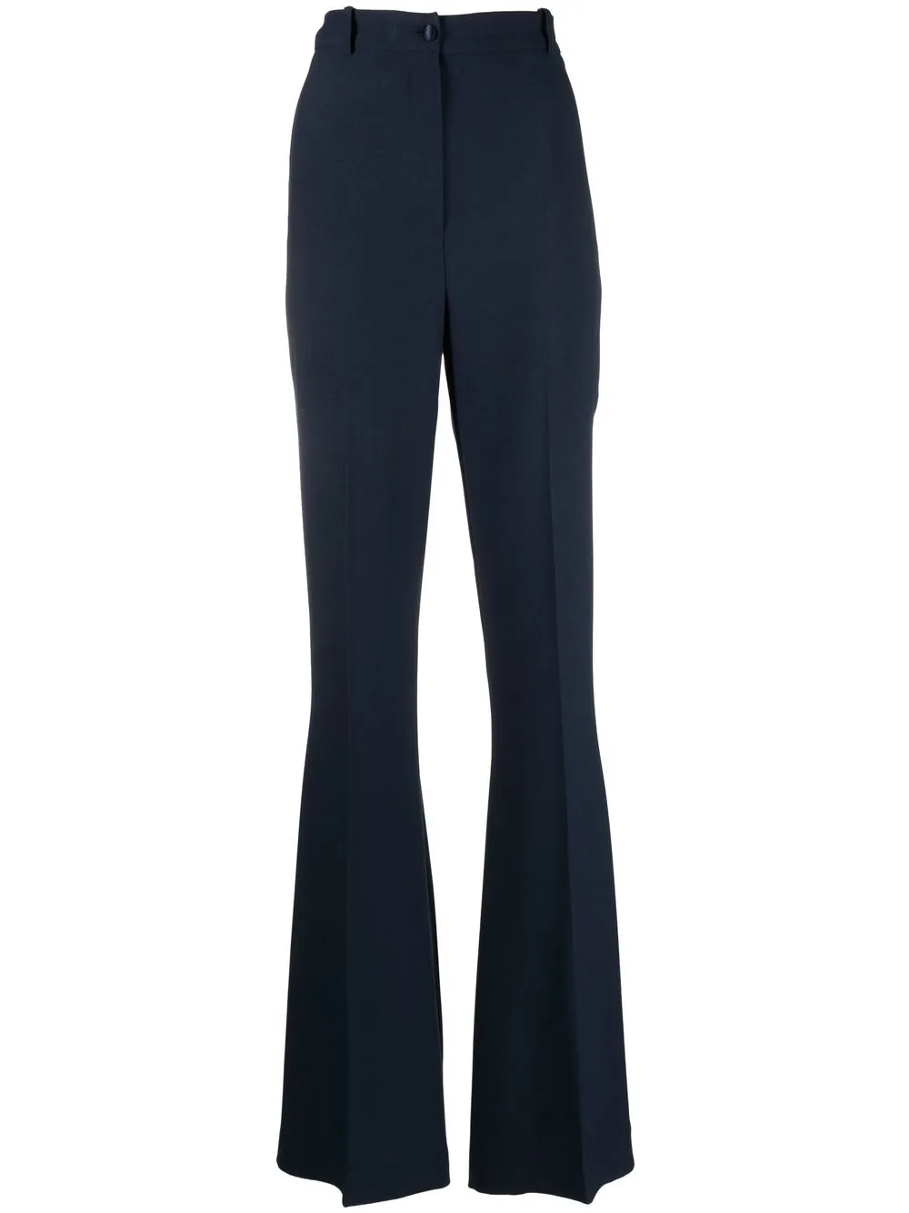 

Hebe Studio high-waisted flared trousers - Blue