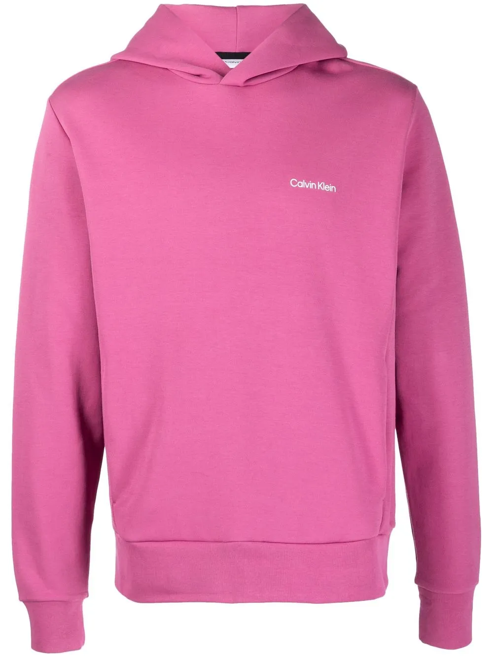 

Calvin Klein hoodie con logo estampado en el pecho - Rosado