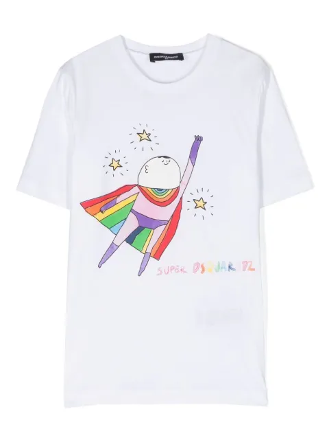 DSQUARED2 KIDS graphic-printed T-shirt