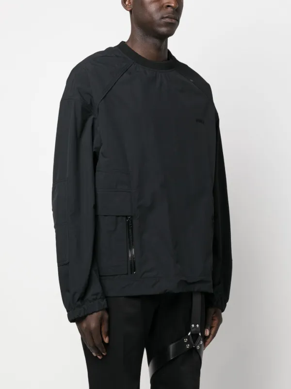 【関税込み】Juun.J ブラック New Dyeing スウェットシャツ Juun.Jのブラック New Dyeing スウェットシャツがセール中