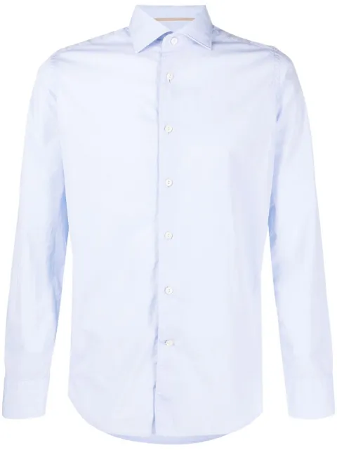 Tintoria Mattei Long-sleeved cotton shirt