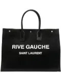 Saint Laurent large Rive Gauche tote bag - Black