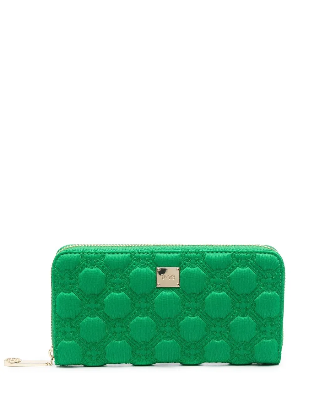 

V°73 Nereide logo-plaque wallet - Green