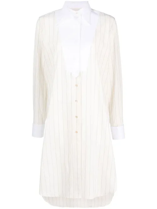 Robe mi-longue à rayures - Wales Bonner - Modalova