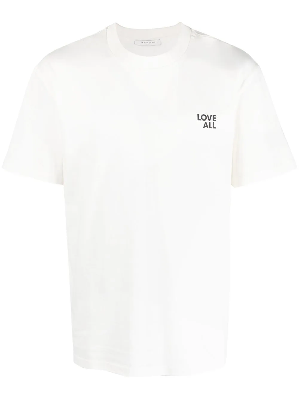 

Ih Nom Uh Nit playera con logo estampado - Blanco