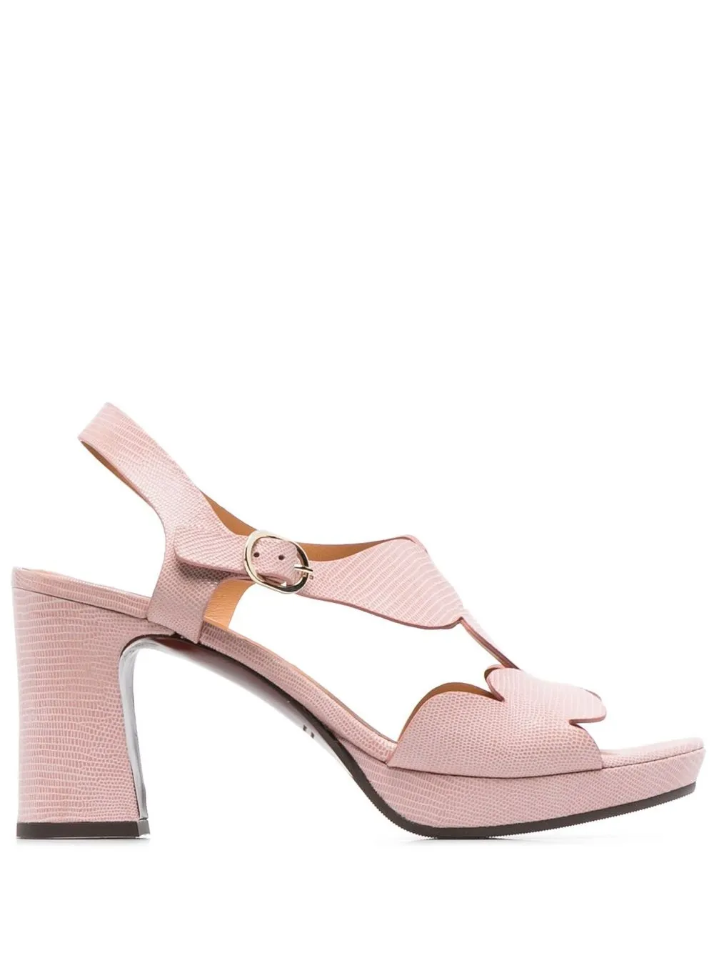 

Chie Mihara 90mm Keita cut-out detail sandals - Pink